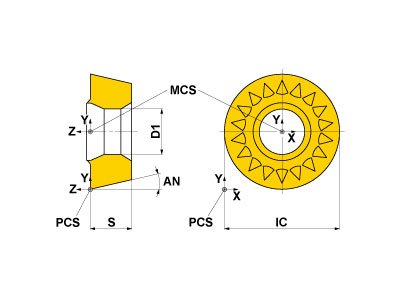 Mitsubishi Materials - RPMT08T2M0E-JS VP15TF - Round inserts - ToolsUnited