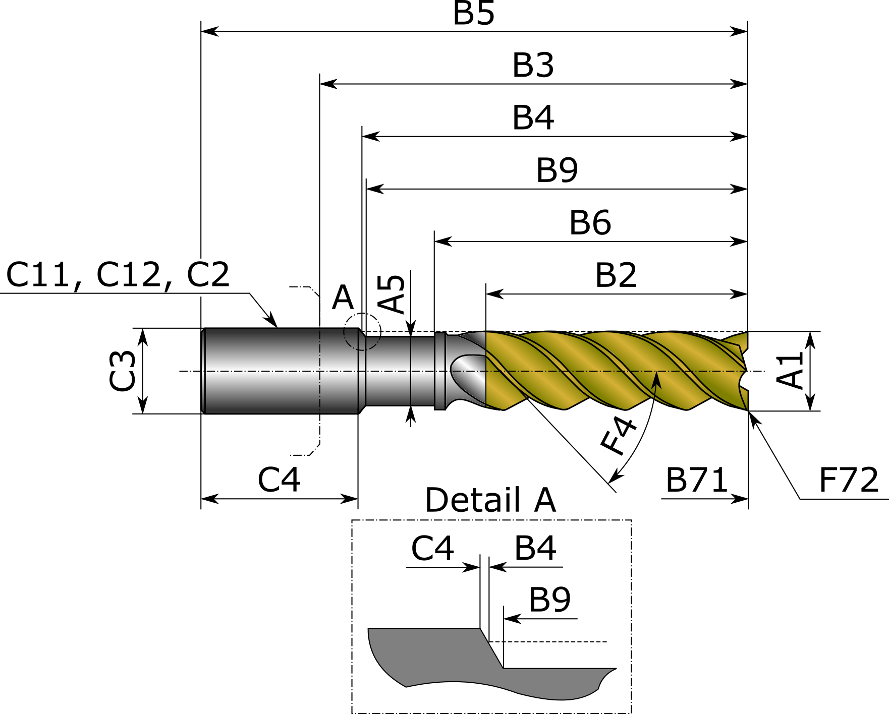 Ceratizit - 54594036 - End milling cutters - ToolsUnited